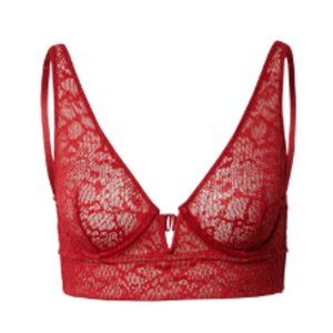 Intimately Free People Women's Lace Underwire Bra Berry Size Small